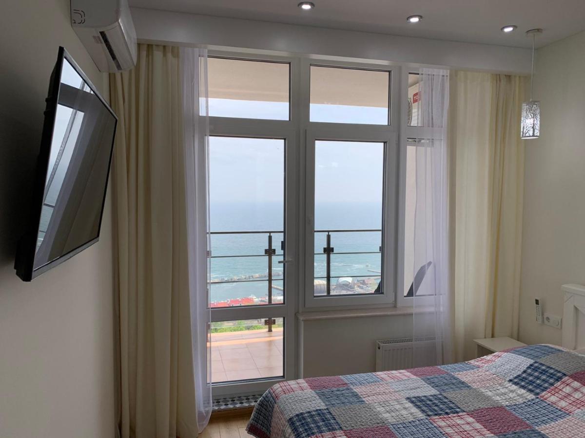Терраса С Панорамой Моря В Аркадии Odessa Exterior foto